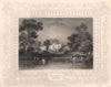 'Strawberry Hill, Lord Waldegrave's, Twickenham'. TOMBLESON. Decorative 1835