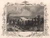 'View from Richmond Hill'. London. Decorative view by William TOMBLESON 1835