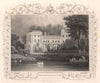 'Seat of the Marquis of Ailsa'. St Margaret's, Isleworth, London. TOMBLESON 1835