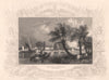 'Chelsea Hospital, Middlesex'. London. Decorative view by Wm TOMBLESON 1835