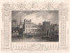 'Hungerford New Market'. London. Decorative view by William TOMBLESON 1835