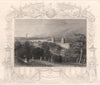 'View from Greenwich Park'. London. Decorative view by William TOMBLESON 1835