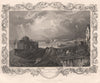 'Northfleet, Kent'. Decorative view by William TOMBLESON 1835 old print