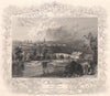 'East Farleigh, Kent'. Decorative view by William TOMBLESON 1835 old print