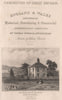 Birthplace of the present Sir. Robert Peel, Blackburn, Lancashire. DUGDALE 1845