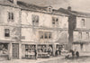 Mark Akenside's birthplace, Butcher Bank, Newcastle-upon-Tyne. DUGDALE 1845