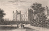 Drayton Manor, Staffordshire . DUGDALE 1845 old antique vintage print picture