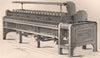 TEXTILE MANUFACTURE. Throstle with Spindles and Flyers 1898 old antique print