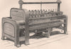 TEXTILE MANUFACTURE. Throstle 1898 old antique vintage print picture