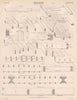 BUILDING. joining plates. Floor timbers 1898 old antique vintage print picture
