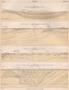 COALFIELD SECTIONS Forest of Dean Lancashire North Staffordshire France 1898 map