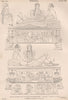 ETRURIA. Terracotta Sarcophagus from Cervetri/Caera. British Museum 1898 print