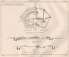 FORTIFICATIONS. Detached fort of Polygonal Trace. English defensive type 1898