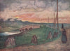 TRONDHEIM. 'Road to hell' by Nico Jungman. Norway 1905 old antique print