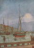 TRONDHEIM. 'Ostre Kanalhavn' by Nico Jungman. Norway 1905 old antique print