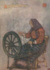 SUNNDALSØRA Sunndalsora. Woman spinning by Nico Jungman. Norway 1905 old print