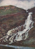 'Vaefos, Hildal, Hardanger' by Nico Jungman. Norway 1905 old antique print