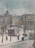 OSLO. Stortinget. 'Houses of Parliament' by Nico Jungman. Norway 1905 print