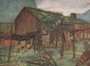 SUNNDALSØRA. Fishing nets by Nico Jungman. Norway 1905 old antique print