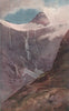 Mackinnon Pass; 'On M'Kinnon's Pass' by Frank Wright. New Zealand 1908 print