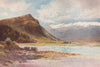 OTAGO REGION. 'Lake Wakatipu' by Frank Wright. New Zealand 1908 old print