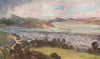 DUNEDIN. 'Dunedin' by Frank Wright. New Zealand 1908 old antique print picture