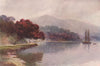 WHANGAROA HARBOUR. Pohutukawa in bloom. Frank Wright. New Zealand 1908 print