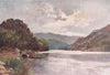 WHANGANUI RIVER. Morning on the river by Frank Wright. New Zealand 1908 print
