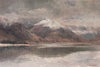 'The Cecil and Walter Peaks' by Frank Wright. New Zealand 1908 old print