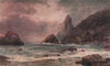 'Bream Head, Whangarei Heads' by Frank Wright. New Zealand 1908 old print