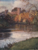 SOUTH LANARKSHIRE. 'Bothwell Castle' by Mary Young-Hunter. Scotland 1907 print