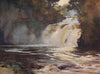 THE FALLS OF CLYDE. 'Corra Linn' by Mary Young-Hunter. Scotland 1907 old print