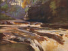 LANARKSHIRE. 'The Clyde in Spate' by John Young-Hunter. Scotland 1907 print