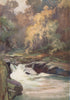 LANARKSHIRE. 'Wallace's Leap' by Mary Young-Hunter. Scotland 1907 old print