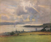 'Helensburgh, from the Golf Links' by John Young-Hunter. Scotland 1907 print