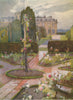 ARGYLL & BUTE. 'The Rose Garden, Rosneath House' by Mary Young-Hunter 1907