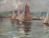 ISLE OF BUTE. 'RNYC Regatta, 1906, Rothesay Bay' by John Young-Hunter 1907