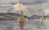 'Craigmore and Rothesay Bay' by John Young-Hunter. Scotland 1907 old print