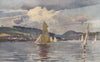 'Craigmore and Rothesay Bay' by John Young-Hunter. Scotland 1907 old print