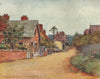 'Sonning' by Mortimer Menpes. Berkshire 1906 old antique vintage print picture