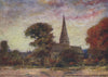 'ETON, from the Brocas' by Mortimer Menpes. Berkshire. SMALL 1906 old print