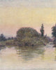 'Hedsor Fishery' by Mortimer Menpes. Bucks. SMALL 1906 old antique print
