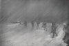 'Night marching in a storm' by Arnold Henry Savage Landor. Nepal 1905 print