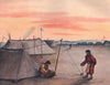 'A Tibetan camp of black tents' by Arnold Henry Savage Landor. Tibet 1905