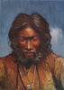 'A picturesque old fellow' by Arnold Henry Savage Landor. Tibet 1905 print