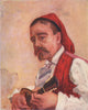 NAPOLI. 'A singer in the Tarantella' by Augustine Fitzgerald. Naples 1904