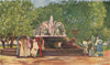 'Fountain of Papparella, Villa Nazionale of Naples' by Augustine Fitzgerald 1904