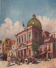 NAPOLI. 'Church of San Croce, Naples' by Augustine Fitzgerald. Naples 1904