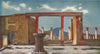 'House of the Faun, Pompeii' by Augustine Fitzgerald. Pompeii 1904 old print