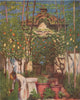 SORRENTO. 'Old Garden Gateway, Sorrento' by Augustine Fitzgerald. Italy 1904